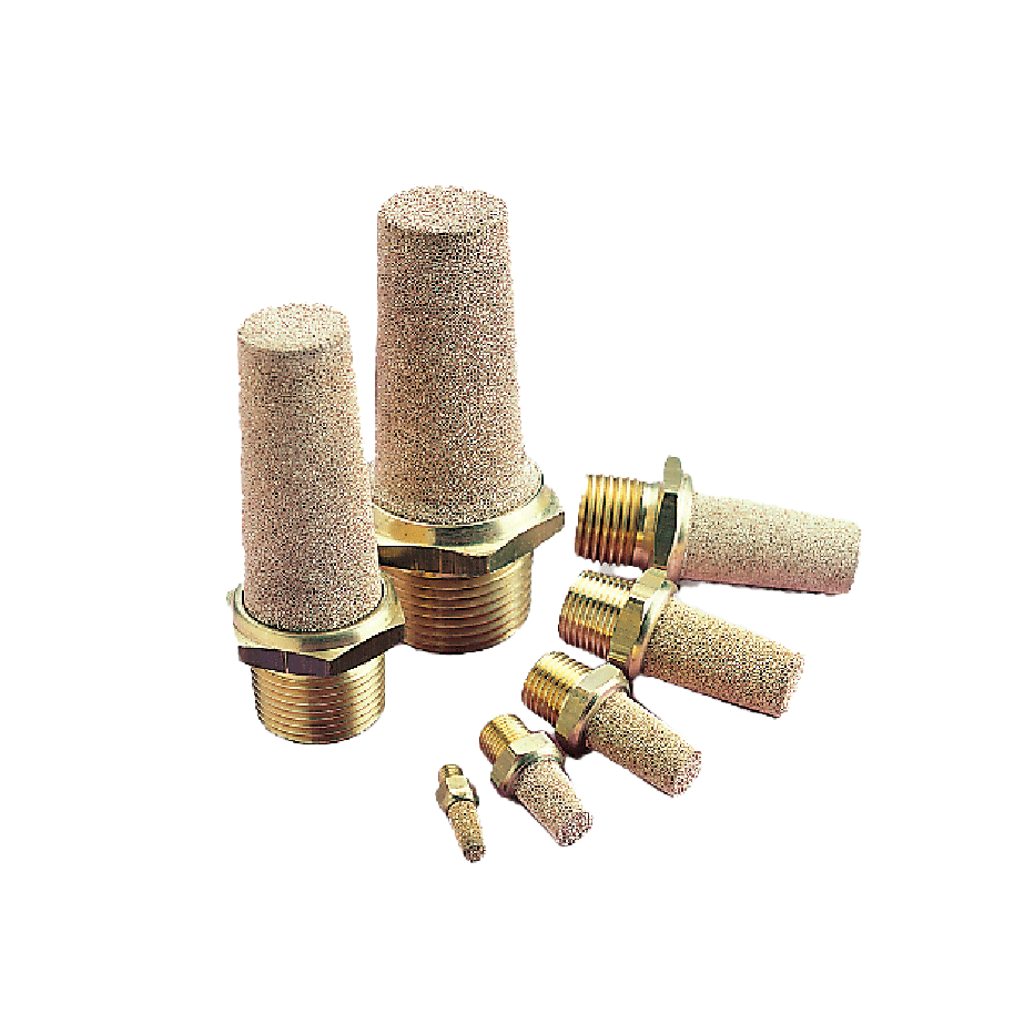  諾冠Norgren,消音器,燒結青銅消音器