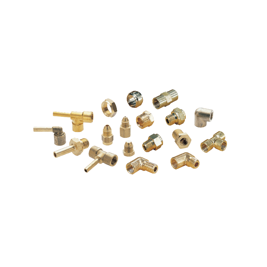 諾冠Norgren,卡套式接頭,36系列（黃銅）